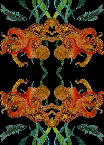 Laura Rumi - Octopus pattern