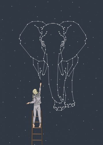 Julia Borzucka - Space elephant