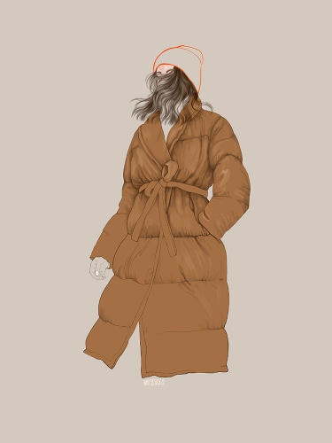 Agata Wierzbicka - Street Fashion - Winter coat