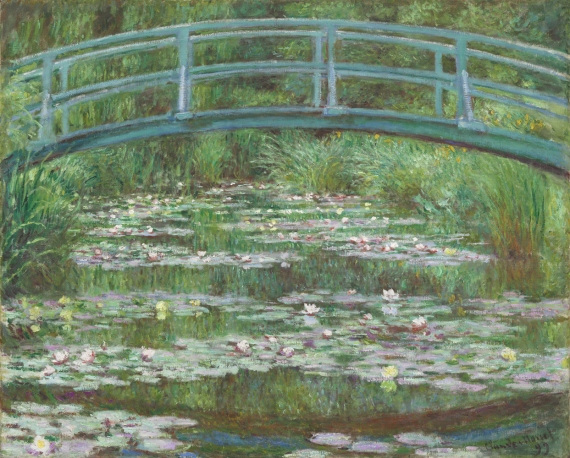 Claude Monet: Japanese Bridge 