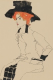 Egon Schiele: Portrait of a Woman
