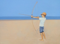 Boy with a bow, Andrzej Tuźnik