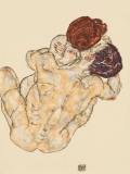 Egon Schiele: Mężczyzna i kobieta w uścisku