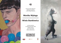 Monika Wyłoga i Wiola Stankiewicz w Centrum Sztuki Galeria El